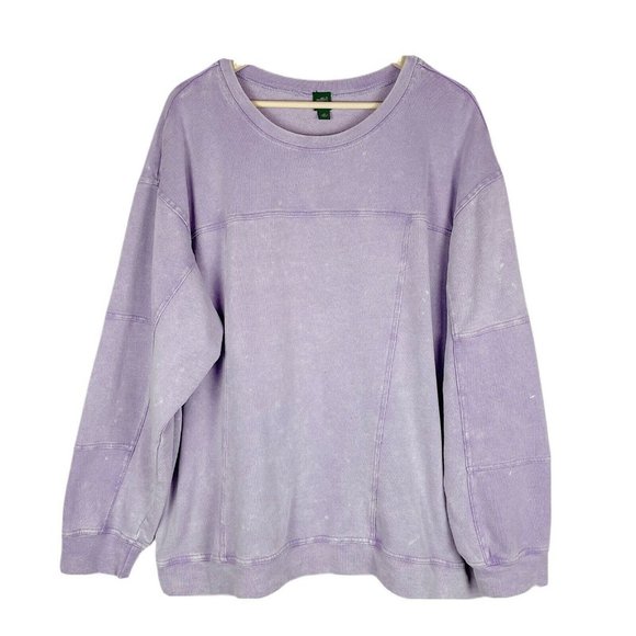 Wild Fable Lavender Crew Neck Sweatshirt